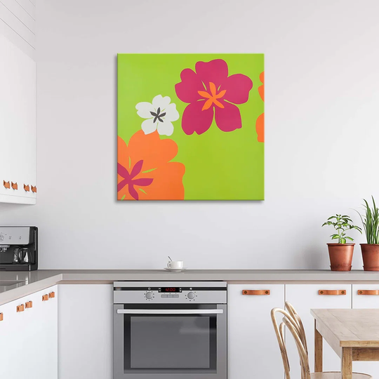 Canvas Print Colourful Flowers