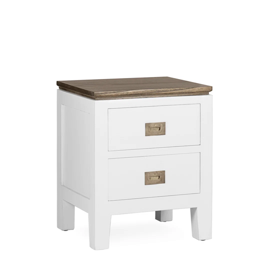 Everest 2 Drawers Bedside Table
