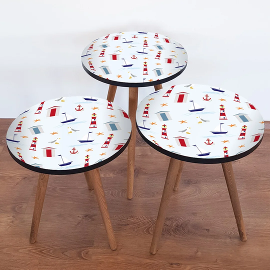 Arango 3 Piece Nest of Tables
