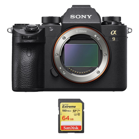 SONY A9 Body + SanDisk Extreme 64G SD card