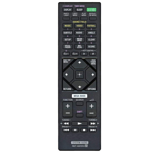RMT-AM120U Replacement for Sony system Audio Remote control