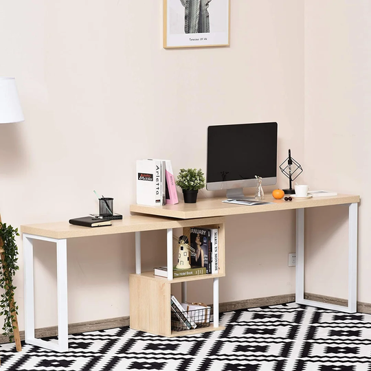 Hartzler L-Shape Computer Desk