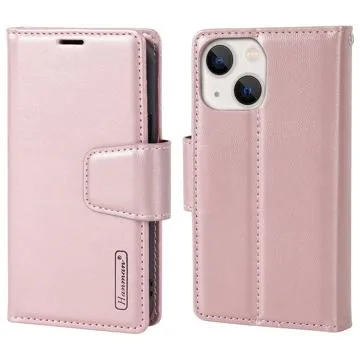 Hanman Miro2 iPhone 14 Plus Wallet Case - Rose Gold