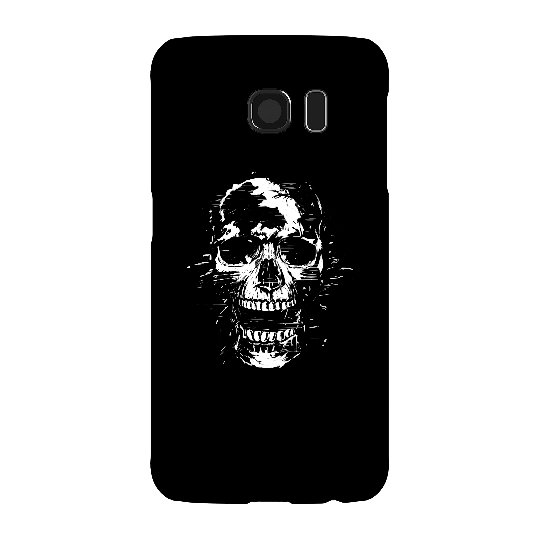 Balazs Solti Skull Phone Case for iPhone and Android - Samsung S6 - Snap Case - Matte