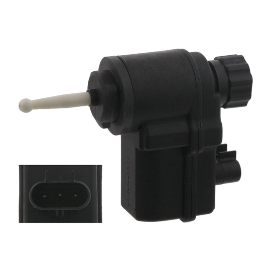 Adjustment Motor Control headlight range 04701 by Febi Bilstein