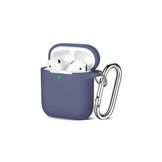 Maledan Compatible with Airpods Case 2 & 1, Silicone Shockproof Protective Airpod Skin Cover, Waterproof [Front LED Visible] Support Wireless Cha