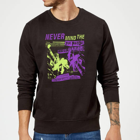 Sex Pistols Japan Tour Sweatshirt - Black - L - Black