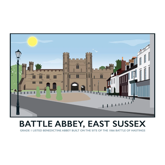 Battle Abbey by Richard O'Neil - Graphic Art Print on Paper