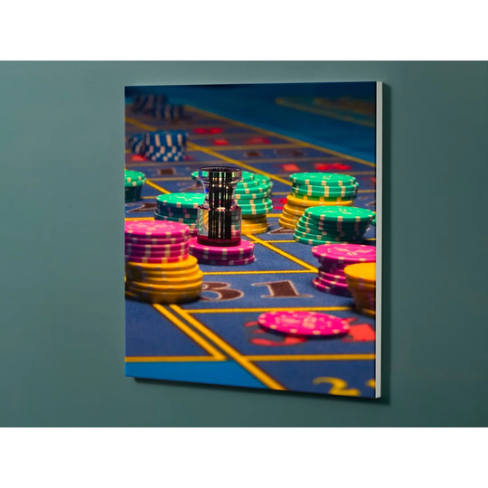 Notiz Motive Casino Roulette Magnetic Wall Mounted Cork Board