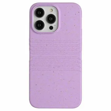 String Series iPhone 14 Pro Biodegradable Case - Purple
