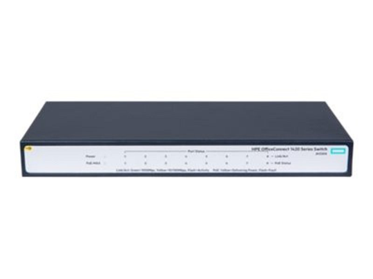 HPE OfficeConnect 1420 8G PoE+ - Switch - 8 Ports - Unmanaged