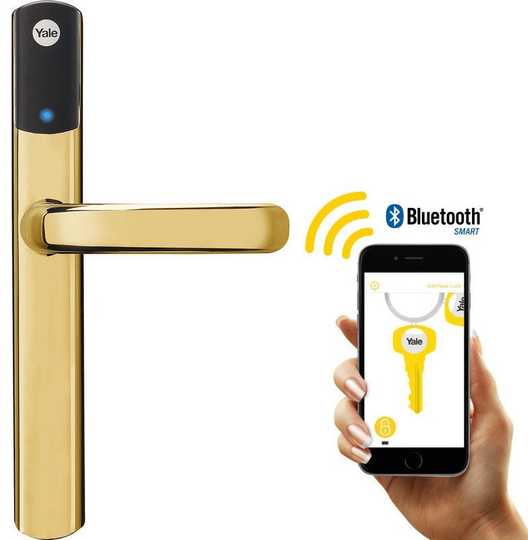 Yale Conexis L1 Connected Smart Lock - Polished Brass