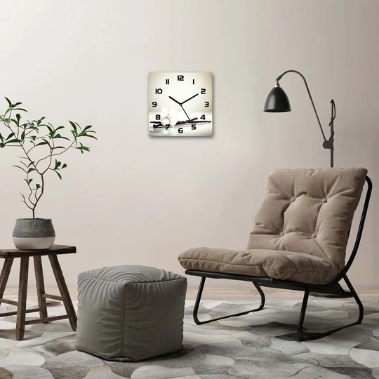 Joakim Vanilla Stick Silent Wall Clock