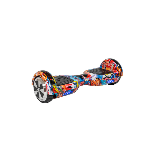 (Graffiti Blue) Gift Gadgets X-Series 1 LED Bluetooth Hoverboard
