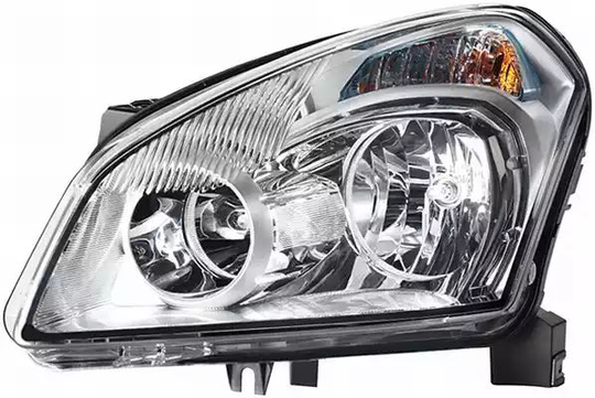 Headlight Halogen 1EF238042-011 by Hella Left