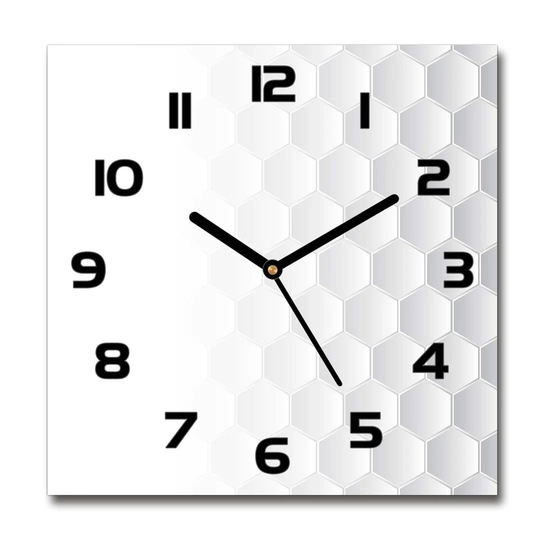 Judyth Hexagons Silent Wall Clock