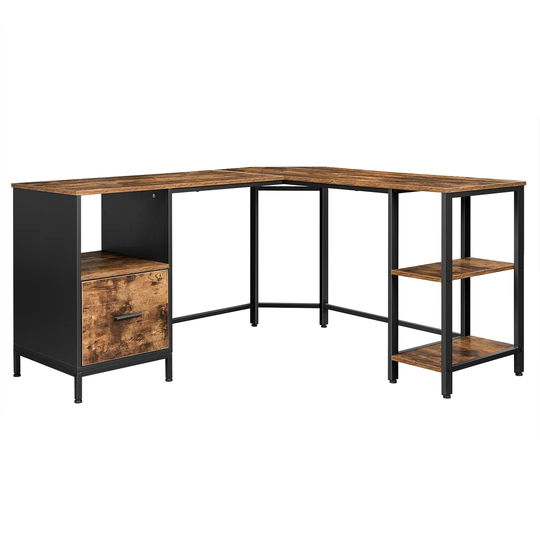 Gambill L-Shape Executive Desk