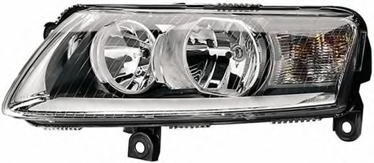 Headlight Halogen 1LJ009925-041 by Hella Right