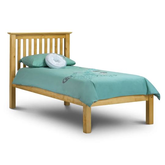 Julian Bowen Barcelona Low Foot End Pine Bed Single