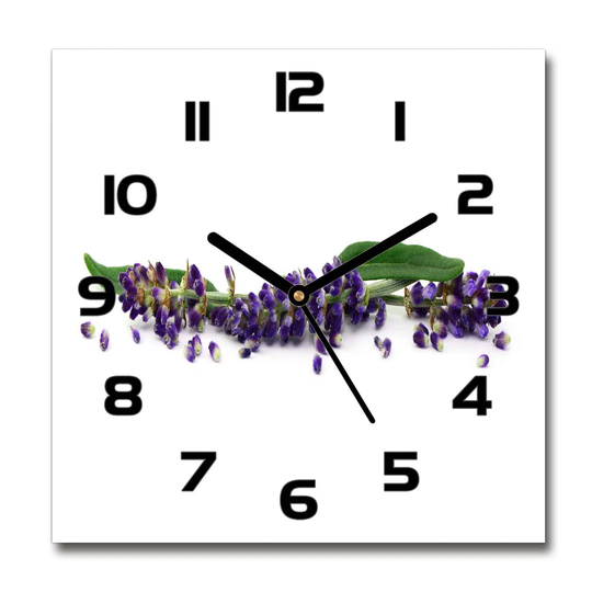 Heidi-Leigh Lavender Silent Wall Clock