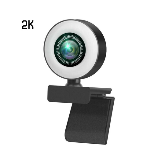 (2K) 2K/1080P Full HD USB Web Camera Webcam Cam for Laptop Desktop Conferencing Video