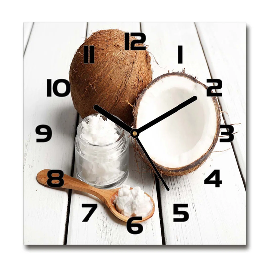 Illiyana Coconut Oil Silent Wall Clock