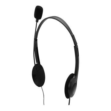 Adesso Xtream H4 Cabling Headset - Black