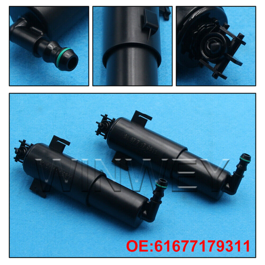 Headlight Headlamp Washer Nozzle Jet Sprayer For BMW E90 E91 E92 E93