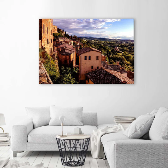 Canvas Print Italy Landscape Tuscany