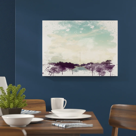 'Washington Monument USA' Graphic Art Print Poster
