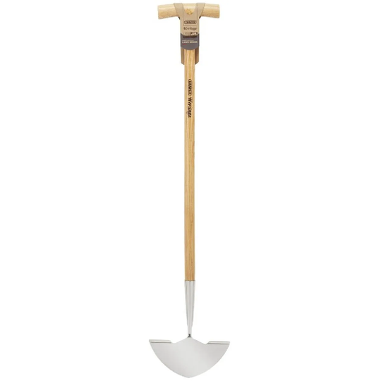 Draper Stainless Steel Lawn Edger with Ash Handle