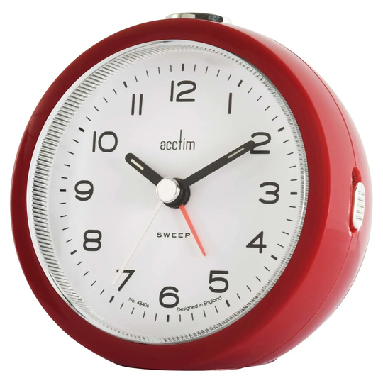 Acctim CK5804 Neve Analogue Alarm Clock Shiraz