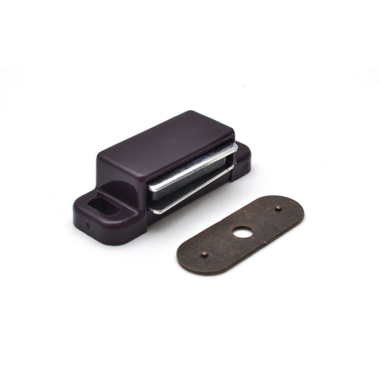 MAGNETIC CATCHES CABINET CUPBOARD CATCH 3-4kg Pull BROWN Pack of 1