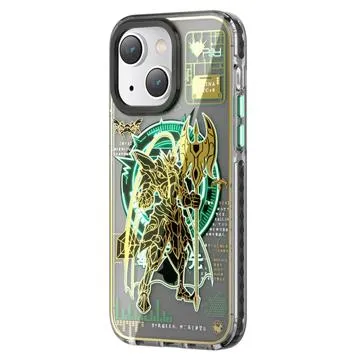 Kingxbar PQY Mecha Mag iPhone 14 Plus Hybrid Case - Green