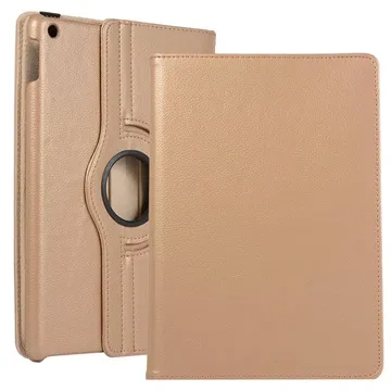 iPad 10.2 2019/2020/2021 360 Rotary Folio Case - Gold