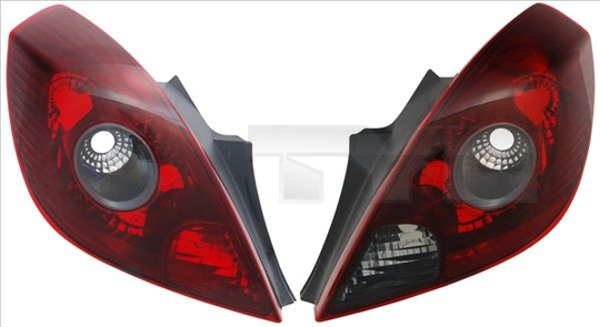 Combination Tail Light 11-11429-11-21 TYC 11114291121