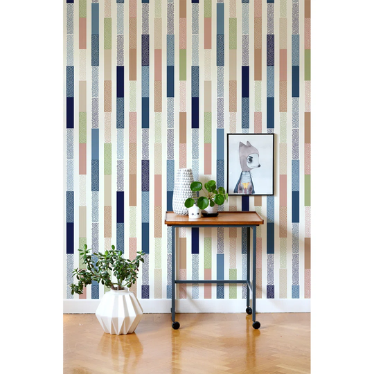 Lamyiah Stripestiny Dots for Wallpaper
