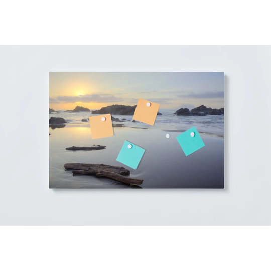 Sunset Magnetic Wall Mounted Cork Board