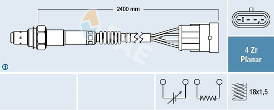 Lambda Sensor 77366