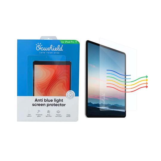 Ocushield Blue Light Screen Protector iPad Pro 11inch - Tempered Glass