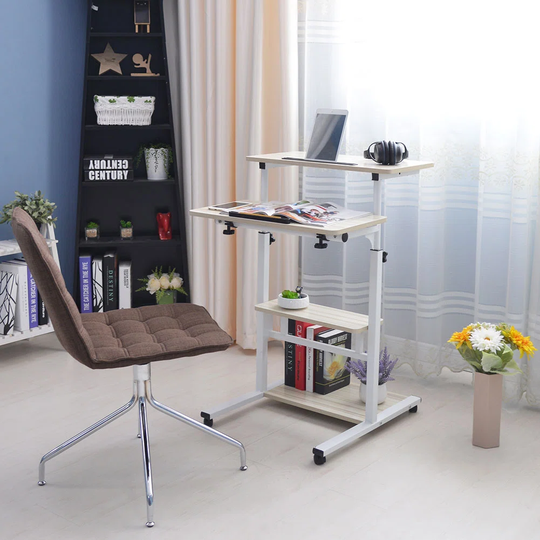 Shelbyville 4 Tier Height Adjustable Standing Desk