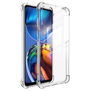 Imak Anti-scratch Motorola Moto E32 TPU Cover with Screen Protector - Clear