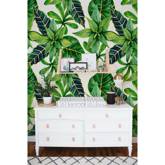 Attiya Fresh Plants Feminine Abstract Wallpaper