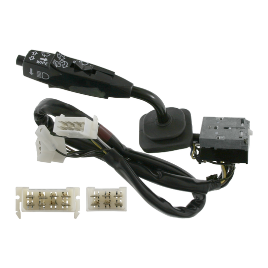 Steering Column wiper Switch Assy. headlight Stalk Ind horn 15181 Febi Bilstein