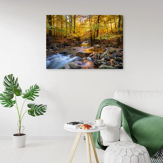 Canvas Print, Orange Landscapes 16734