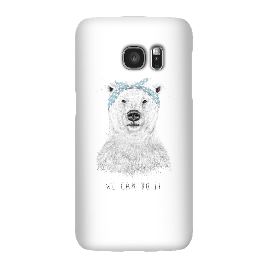 Balazs Solti We Can Do It Phone Case for iPhone and Android - Samsung S7 - Snap Case - Matte
