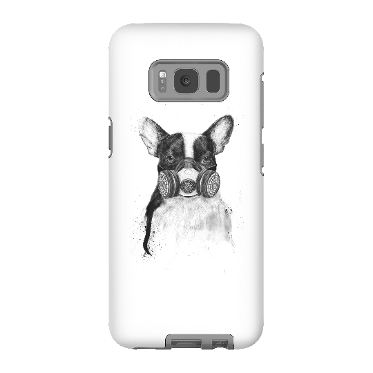 Balazs Solti Masked Bulldog Phone Case for iPhone and Android - Samsung S8 - Tough Case - Gloss