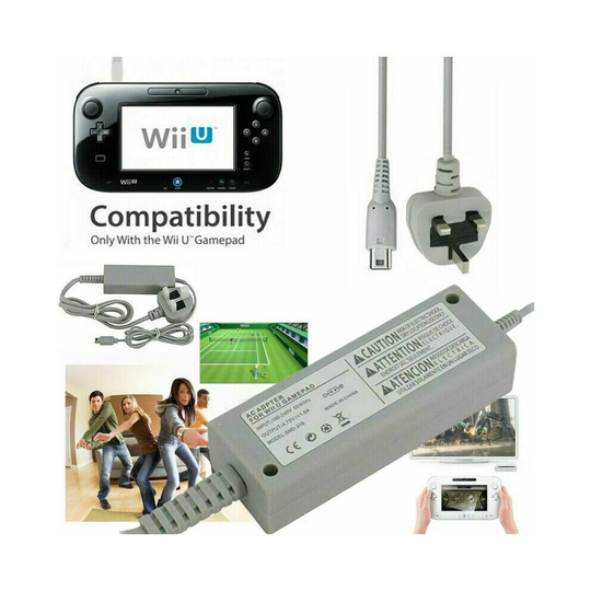 For Wii U Console Gamepad Power Supply Charging Adapter