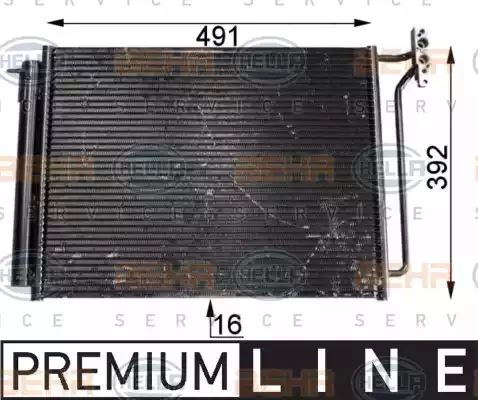 Condenser Air Conditioning 8FC351300-631 by BEHR