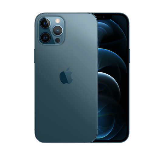 (Unlocked, 128GB) Apple iPhone 12 Pro Max Single Sim | Pacific Blue
